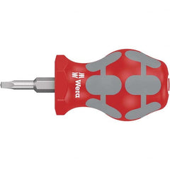 Wera - Precision & Specialty Screwdrivers Type: Square Recess Overall Length Range: 3" - 6.9" - Exact Tool & Supply