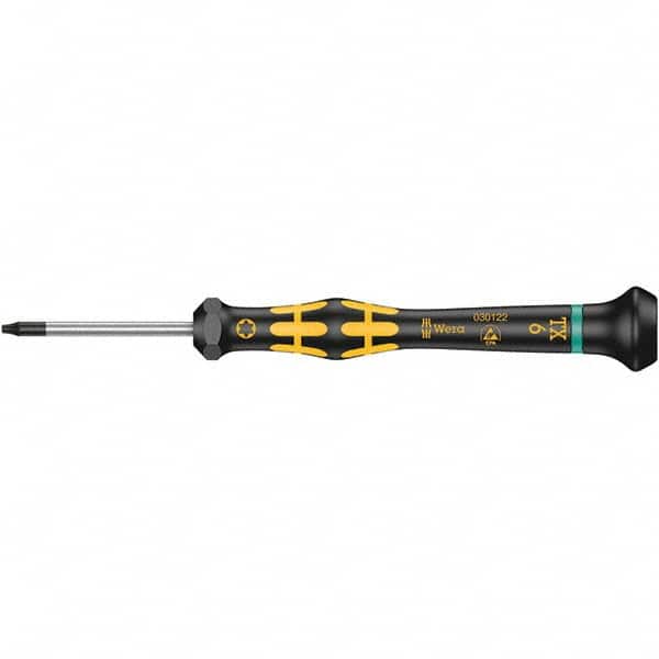Wera - Precision & Specialty Screwdrivers Type: Torx Overall Length Range: 3" - 6.9" - Exact Tool & Supply