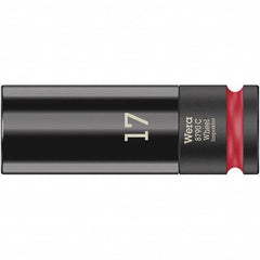 Wera - Impact Sockets Drive Size (Inch): 1/2 Size (mm): 17.0 - Exact Tool & Supply