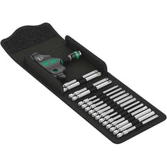 Wera - Screwdriver Bit Sets Type: Bit Set Drive Size: 1/4 (Inch) - Exact Tool & Supply