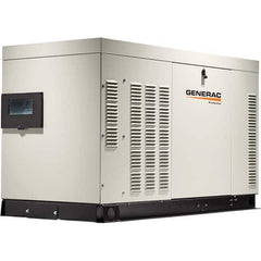 Generac Power - Standby Power Generators Generator Type: Liquid Cooled without Transfer Switch Fuel Type: Natural Gas; Liquid Propane (LP) - Exact Tool & Supply