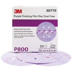 3M - Hook & Loop Discs Abrasive Type: Film Disc Disc Diameter (Inch): 6 - Exact Tool & Supply