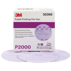 3M - Hook & Loop Discs Abrasive Type: Film Disc Disc Diameter (Inch): 3 - Exact Tool & Supply