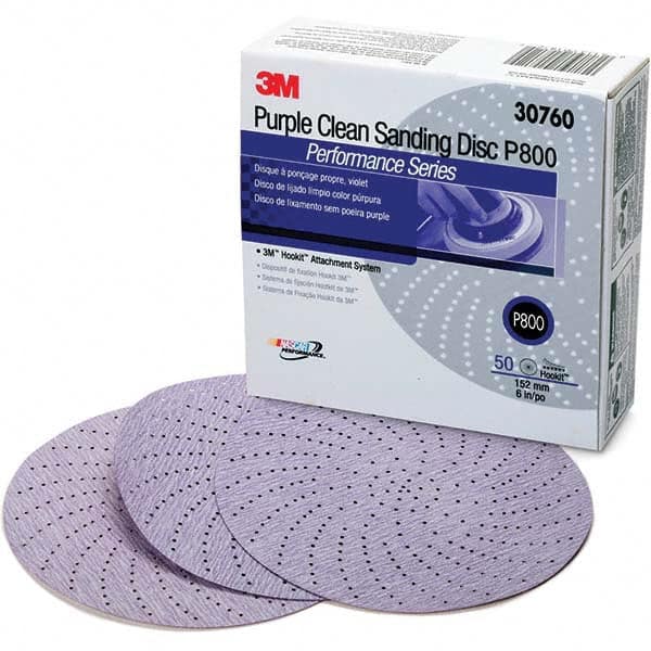 3M - Hook & Loop Discs Abrasive Type: Sanding Disc Disc Diameter (Inch): 6 - Exact Tool & Supply