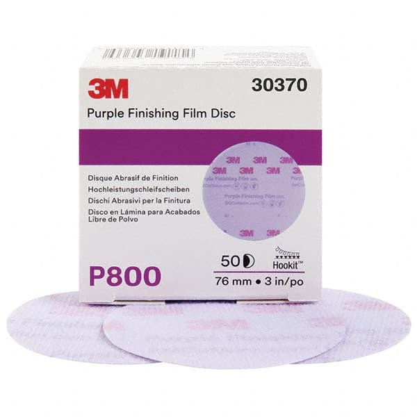 3M - Hook & Loop Discs Abrasive Type: Film Disc Disc Diameter (Inch): 3 - Exact Tool & Supply