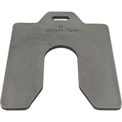 Maudlin Products - Metal Shim Stock Type: Slotted Shim Material: Stainless Steel - Exact Tool & Supply