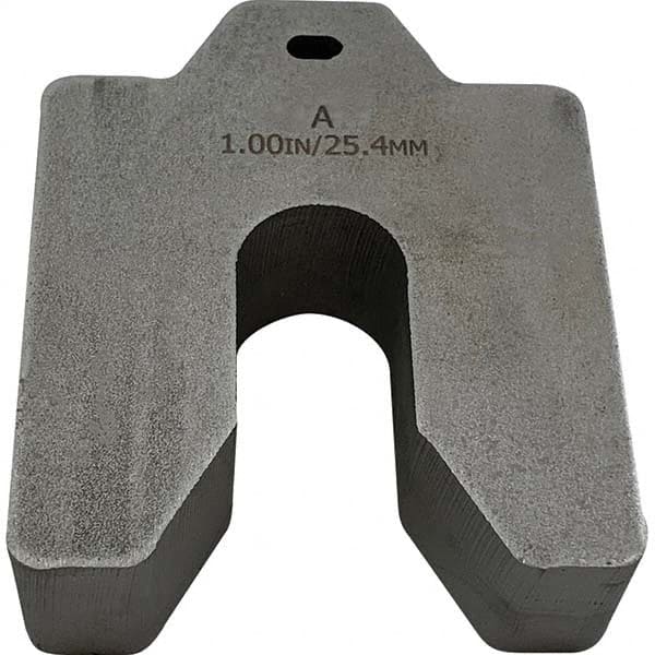 Maudlin Products - Metal Shim Stock Type: Slotted Shim Material: Stainless Steel - Exact Tool & Supply
