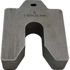 Maudlin Products - Metal Shim Stock Type: Slotted Shim Material: Stainless Steel - Exact Tool & Supply