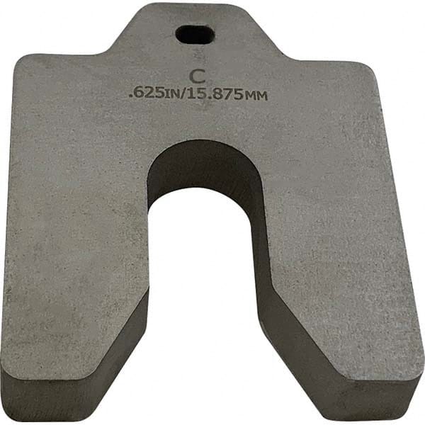 Maudlin Products - Metal Shim Stock Type: Slotted Shim Material: Stainless Steel - Exact Tool & Supply