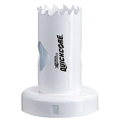 Disston - Hole Saws Saw Diameter (Inch): 1-1/8 Cutting Depth (Inch): 1-7/8 - Exact Tool & Supply