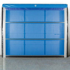 Goff's Enterprises - Dock Strip Doors/Curtains Type: Roll Up Dock Screen Door Width (Feet): 10 - Exact Tool & Supply