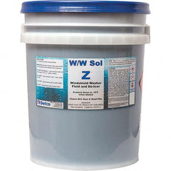 Detco - Automotive Cleaners & Degreaser Type: Windshield Washer Fluid Container Size: 5 Gal. - Exact Tool & Supply