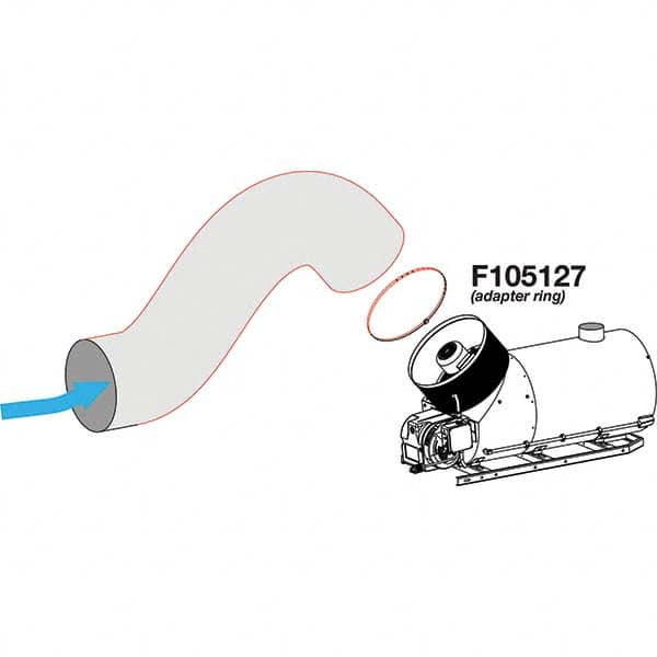 Heatstar - Duct & Duct Pipe Type: Air Recycle Kit Inside Diameter (Inch): 24 - Exact Tool & Supply