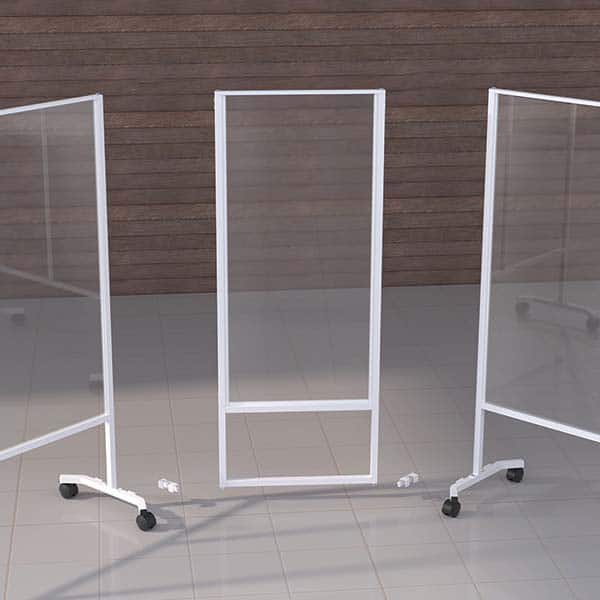 ECONOCO - 67-1/2" x 23-3/4" Partition & Panel System-Social Distancing Barrier - Exact Tool & Supply