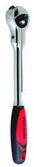 9" OAL - 3/8" Drive Swivel Head Ratchet - Exact Tool & Supply