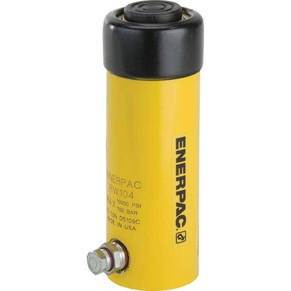 Enerpac - Compact Hydraulic Cylinders Type: Single Acting Mounting Style: Base Mounting Holes - Exact Tool & Supply