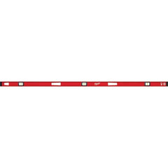 Milwaukee Tool - Box Beam, I-Beam & Torpedo Levels Level Type: I-Beam Number of Vials: 3 - Exact Tool & Supply