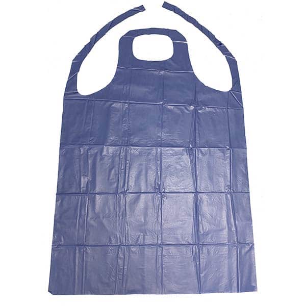 PRO-SAFE - Disposable & Chemical Resistant Aprons; Color: Blue - Exact Tool & Supply