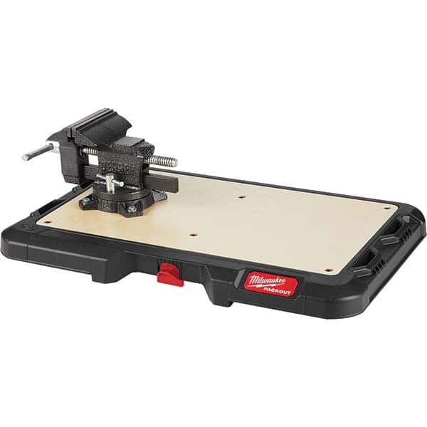 Milwaukee Tool - Workbench & Workstation Accessories; Type: Work Top ; For Use With: PACKOUT Storage System ; Height: 2.1 (Inch); Width (Inch): 23.9 ; Length (Inch): 15.3 ; Load Capacity (Lb.): 50.000 - Exact Tool & Supply