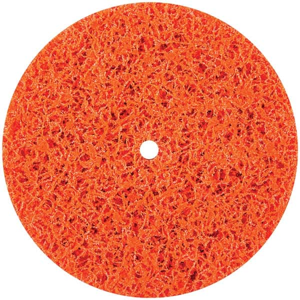 Norton - 4" Coarse Ceramic Alumina Deburring Disc - Exact Tool & Supply