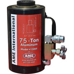 AME International - Compact Hydraulic Cylinders Type: Non-Cushion Mounting Style: Base - Vertical - Exact Tool & Supply