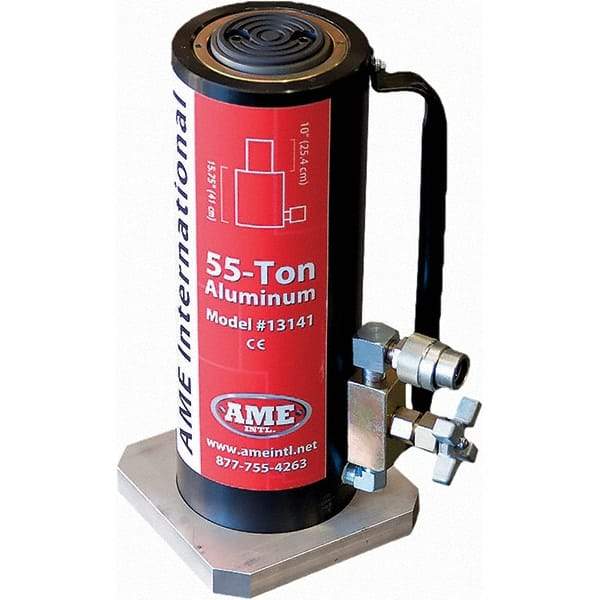 AME International - Compact Hydraulic Cylinders Type: Non-Cushion Mounting Style: Base - Vertical - Exact Tool & Supply