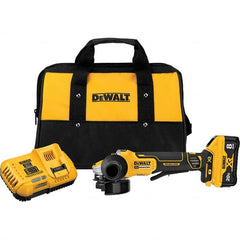DeWALT - Angle & Disc Grinders Type of Power: Cordless Wheel Diameter (Inch): 4-1/2 - 5 - Exact Tool & Supply