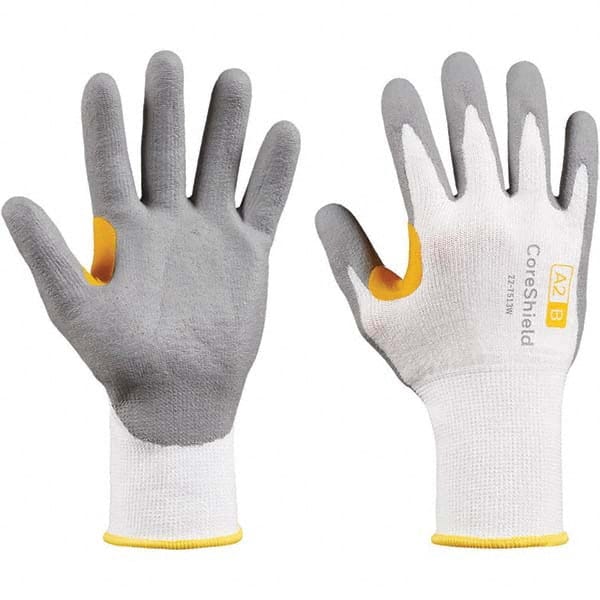 Honeywell - Size XL (10), ANSI Cut Lvl A2, Puncture Lvl 1, Abrasion Lvl 6, Nitrile Coated Cut Resistant Gloves - Exact Tool & Supply