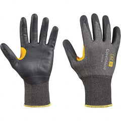 Honeywell - Size M (8), ANSI Cut Lvl A2, Puncture Lvl 1, Abrasion Lvl 6, Nitrile Coated Cut Resistant Gloves - Exact Tool & Supply