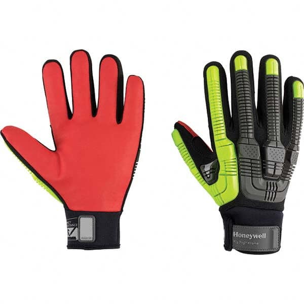 Honeywell - Size XL (10), ANSI Cut Lvl A6, Abrasion Lvl 4, Rubber Coated Cut Resistant Gloves - Exact Tool & Supply