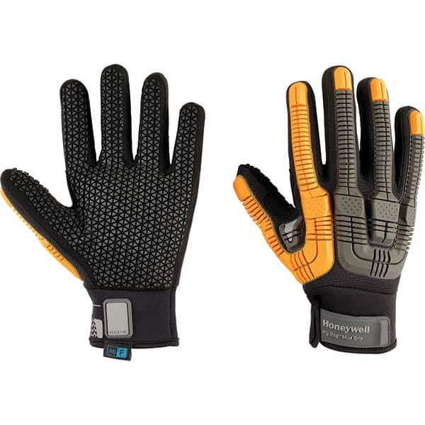 Honeywell - Size XL (10), ANSI Cut Lvl A6, Abrasion Lvl 4, Rubber Coated Cut Resistant Gloves - Exact Tool & Supply