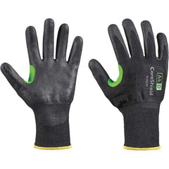 Honeywell - Size XL (10), ANSI Cut Lvl A4, Puncture Lvl 1, Abrasion Lvl 6, Nitrile Coated Cut Resistant Gloves - Exact Tool & Supply