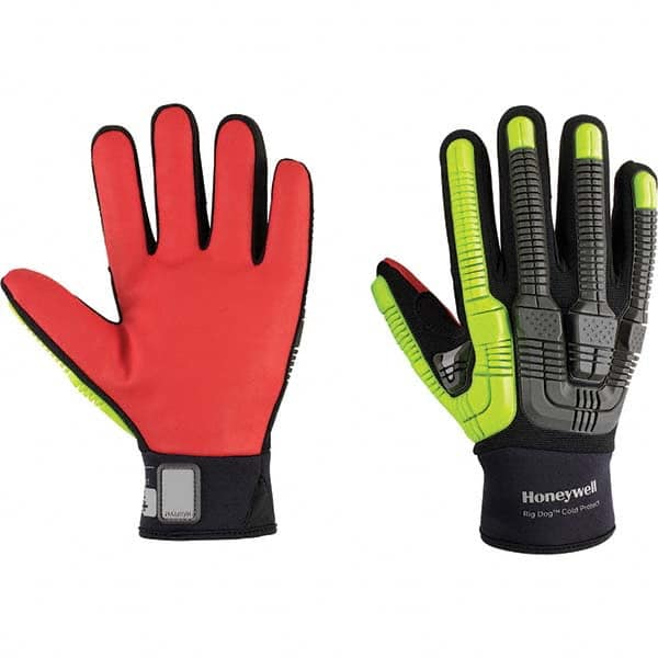 Honeywell - Size 2XL (11), ANSI Cut Lvl A6, Abrasion Lvl 4, Rubber Coated Cut Resistant Gloves - Exact Tool & Supply