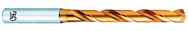 1 HSS-Co High Performance EX-GOLD Jobber Drill-TiN - Exact Tool & Supply