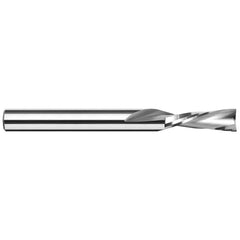 Harvey Tool - 3/32", 0.279" LOC, 1/8" Shank Diam, 1-1/2" OAL, 2 Flute Solid Carbide Square End Mill - Exact Tool & Supply