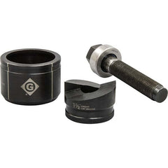 Greenlee - Complete Punch Units Punch Shape: Round Punch Type: Knockout - Exact Tool & Supply