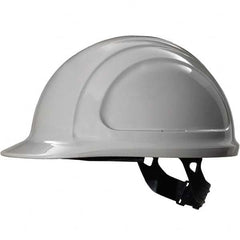 Honeywell - Hard Hats Type: Short Brim Adjustment: Pin Lock - Exact Tool & Supply