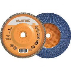 WALTER Surface Technologies - Flap Discs Abrasive Type: Coated Flap Disc Type: Type 27 - Exact Tool & Supply