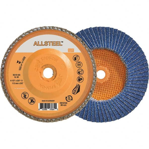 WALTER Surface Technologies - Flap Discs Abrasive Type: Coated Flap Disc Type: Type 27 - Exact Tool & Supply