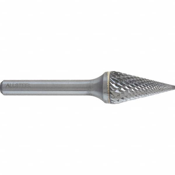 WALTER Surface Technologies - Burrs Head Shape: Conical Radius End Industry Specification: SM-5DC - Exact Tool & Supply