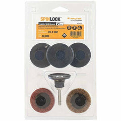 WALTER Surface Technologies - Flap Wheel Kits Abrasive Type: Coated; Non-Woven Abrasive Material: Aluminum Oxide - Exact Tool & Supply