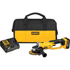 DeWALT - Angle & Disc Grinders Type of Power: Cordless Wheel Diameter (Inch): 4-1/2 - Exact Tool & Supply