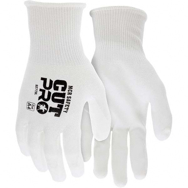 MCR Safety - Size M, ANSI Cut Lvl A4, Puncture Lvl 3, Abrasion Lvl 4, Foam Nitrile Coated Cut & Puncture Resistant Gloves - Exact Tool & Supply