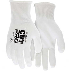 MCR Safety - Size L, ANSI Cut Lvl A4, Puncture Lvl 3, Abrasion Lvl 4, Foam Nitrile Coated Cut & Puncture Resistant Gloves - Exact Tool & Supply