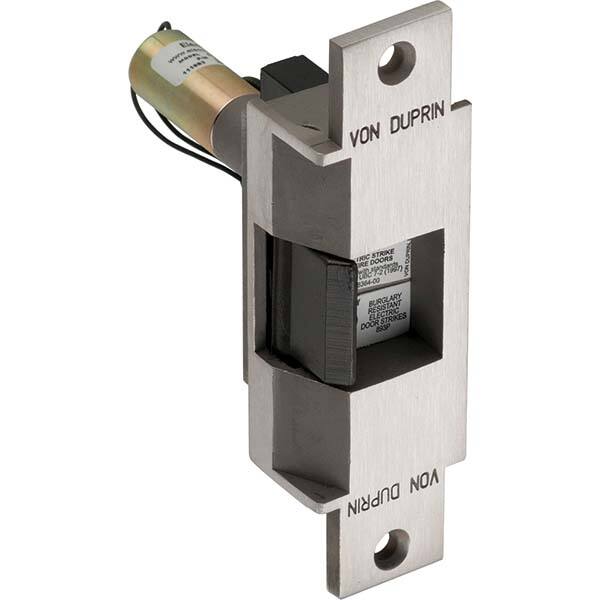Made in USA - Electric Strikes Type: Electric Door Strike Length (Inch): 6 - Exact Tool & Supply