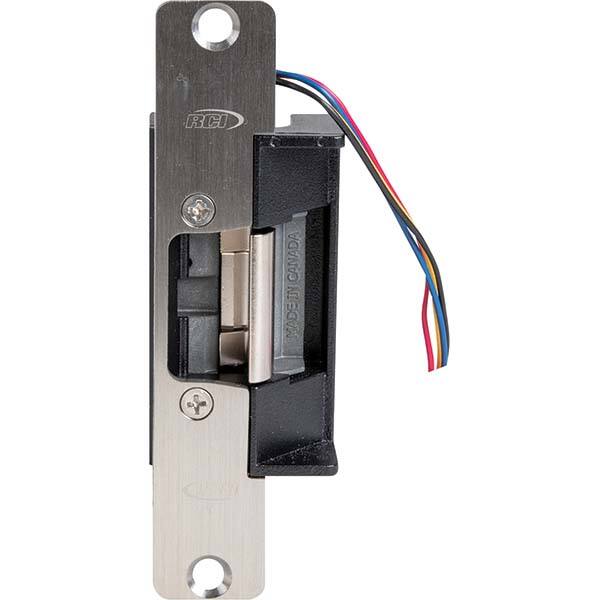 Made in USA - Electric Strikes Type: Electric Door Strike Length (Inch): 5-21/32 - Exact Tool & Supply