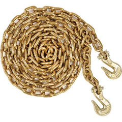 US Cargo Control - Welded Chain Chain Grade: 70 Trade Size: 3/8 - Exact Tool & Supply