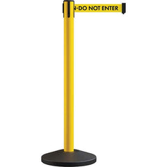 Trafford Industrial - Barrier Posts Type: Stanchion Post Color/Finish: Yellow - Exact Tool & Supply