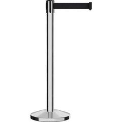 Trafford Industrial - Barrier Posts Type: Stanchion Post Color/Finish: Polished Stainless Steel - Exact Tool & Supply