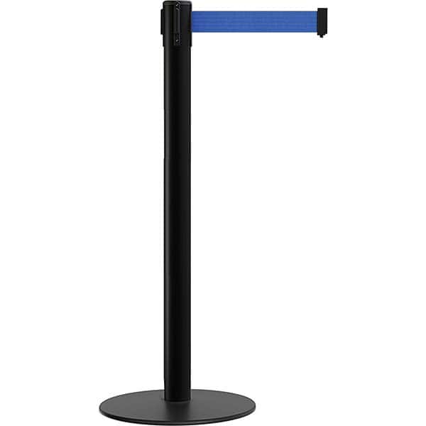 Trafford Industrial - Barrier Posts Type: Stanchion Post Color/Finish: Black - Exact Tool & Supply